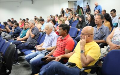 Evento de acolhimento celebra servidores aposentados com palestra e certificados no IMPCG