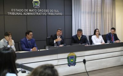 Conselheiros tomam posse no Tribunal Administrativo Tributário de MS