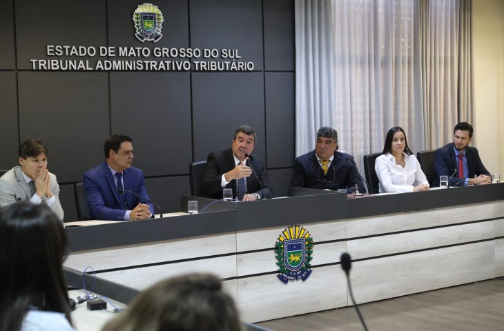 Conselheiros tomam posse no Tribunal Administrativo Tributário de MS