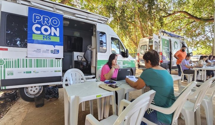 Ação em Campo Grande une atendimentos do Procon/MS e Defensoria Pública