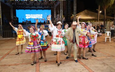 Dança e Cultura: Quadrilhas encantam o público no 22º Arraial de Santo Antônio de Campo Grande