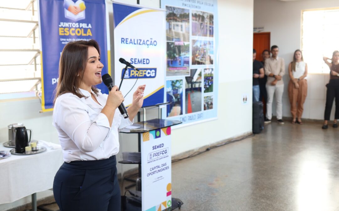 Prefeitura de Campo Grande entrega mais três revitalizações de EMEIs