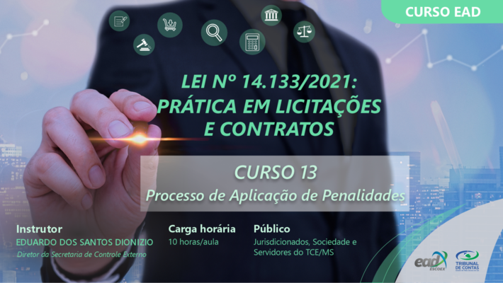 TCE-MS aborda “Processo de aplicação de penalidades” em curso sobre NLLC