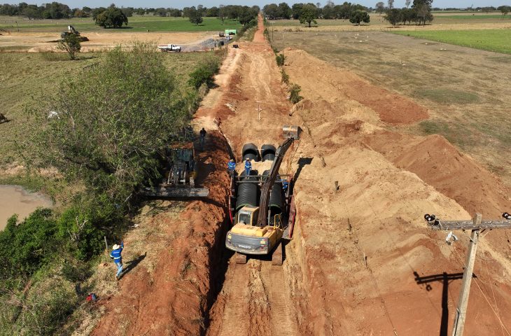 Em Batayporã, Governo de MS inicia obra na Lagoa do Sapo para solucionar problema que dura 50 anos