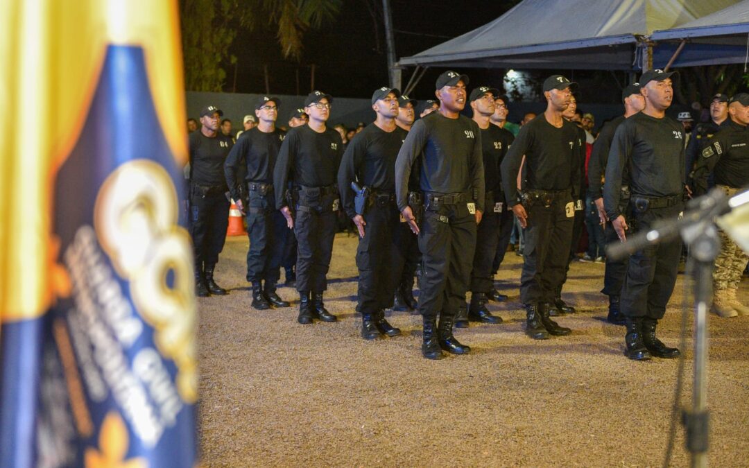 Prefeitura de Campo Grande realiza formação da 1º turma de Patrulhamento Tático Mororizado da GCM