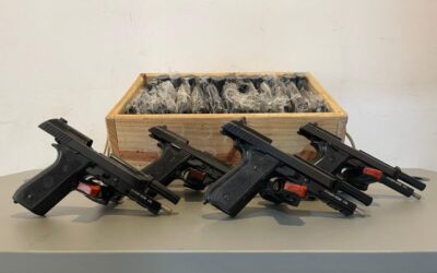 Governo de MS doa 500 pistolas calibre .40 para a Guarda Civil Municipal de Campo Grande