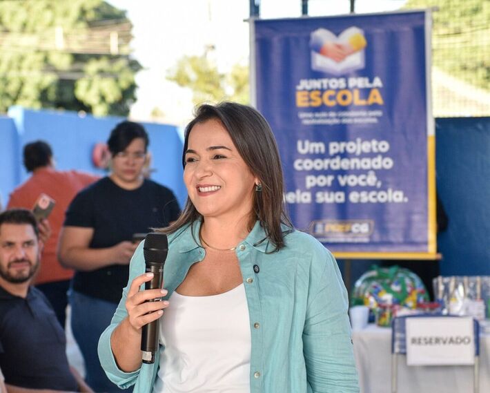 “Estamos vivendo uma revolução na educação da Capital”, diz prefeita
