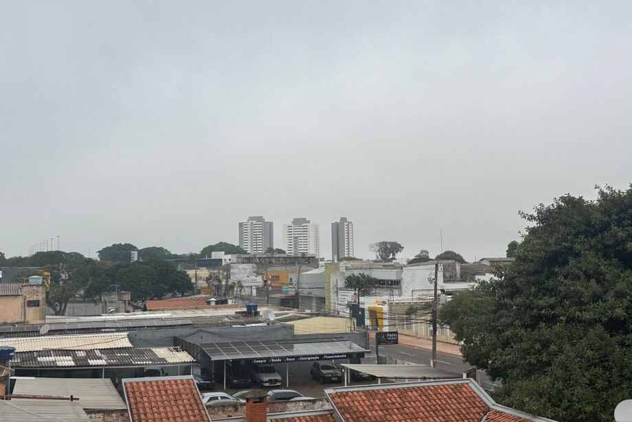 Domingo amanhece nublado e mínima pode chegar a 7ºC em MS