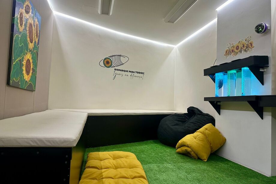 Bioparque Pantanal inaugura sala de acomodação sensorial para autistas e neurodivergentes