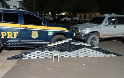 PRF apreende 145kg de cocaína em Campo Grande