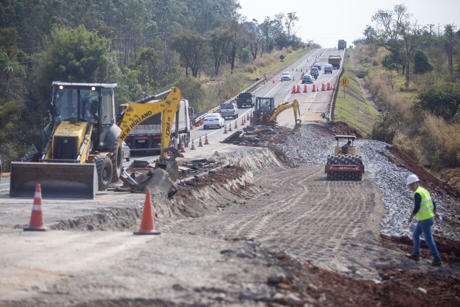 Uma semana após desastre, obra na BR-163 entra na ‘reta final’