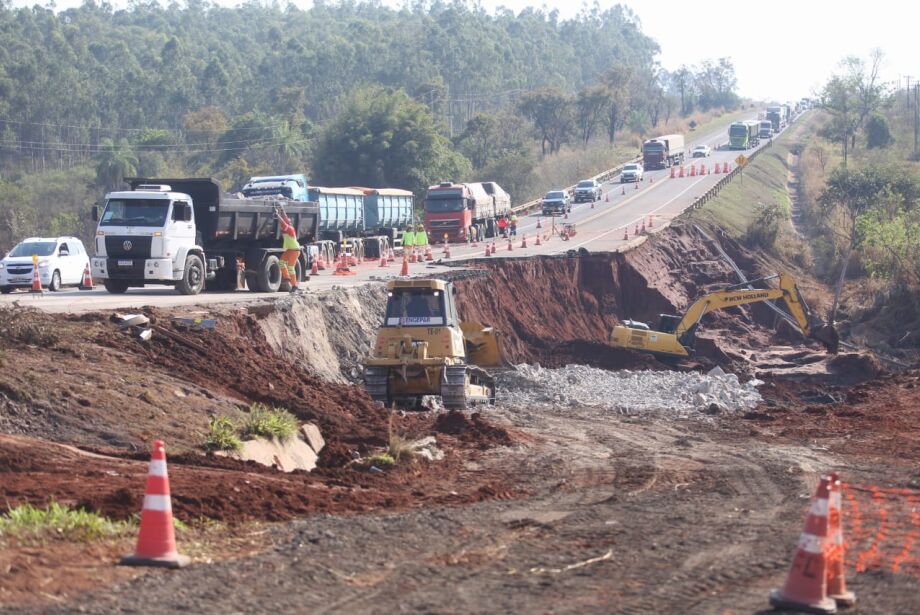 CCR MSVia não consegue antecipar conclusão de obra na BR-163 por falta de matéria prima