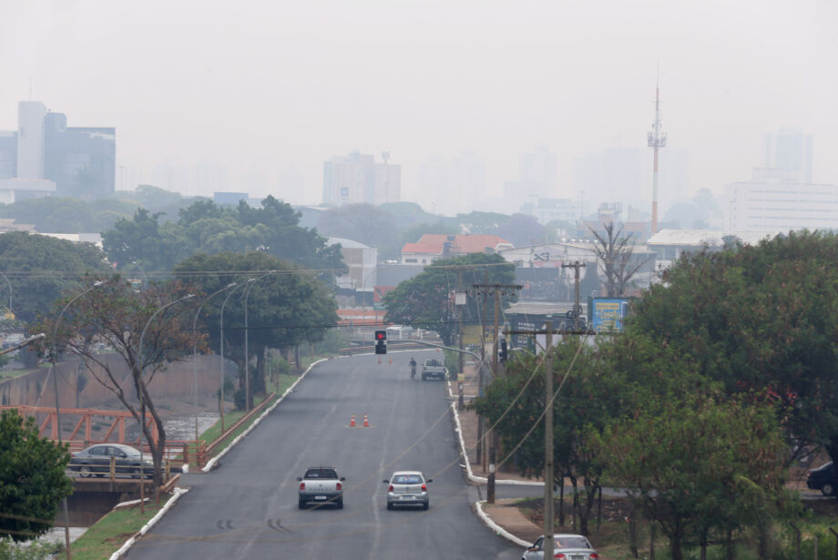 No pior dia do ano, poluição está 1.520% acima do tolerável em Campo Grande