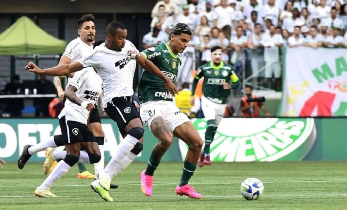 Botafogo e Palmeiras podem repetir duelo pelo título do Brasileirão