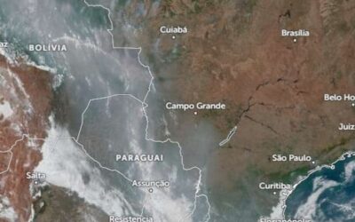 MS será impactado pela fumaça de incêndios no norte do país