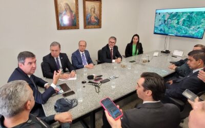 Governador discute com presidente da República relatório sobre conflito fundiário e preocupação com narcotráfico na fronteira