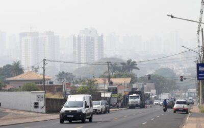 Nesta terça-feira, névoa seca continua encobrindo o Mato Grosso do Sul e sem previsão de chuvas