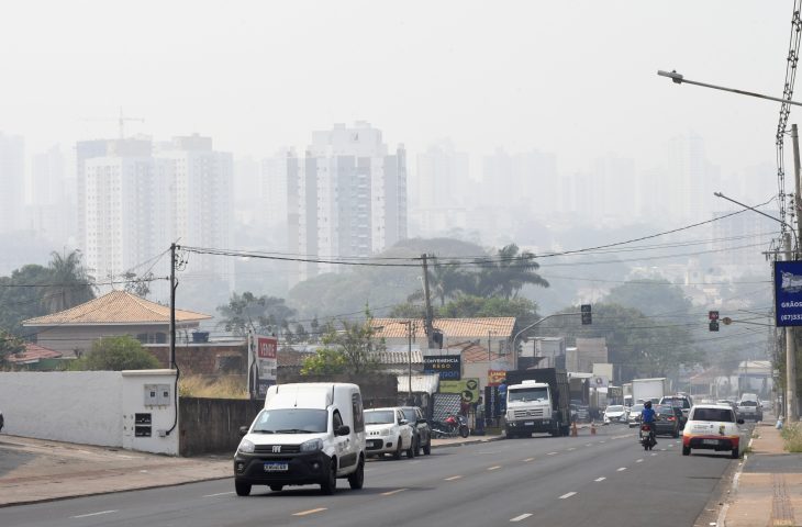 Nesta terça-feira, névoa seca continua encobrindo o Mato Grosso do Sul e sem previsão de chuvas