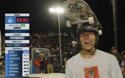 Com ‘Japinha’ no pódio, Brasil tem dobradinha no Mundial de Skate