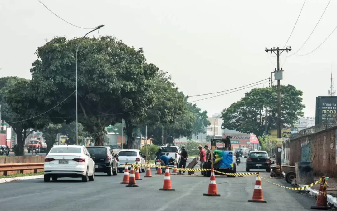 Atenção, condutores: Obras na Ernesto Geisel continuam nesta quarta-feira