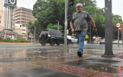 Chuva de granizo limpa o ar poluído e provoca queda de temperatura