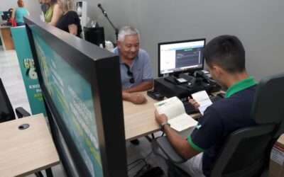 Primeiras horas do Guichê 60+ no Detran do Shopping Campo Grande registra 22 atendimentos