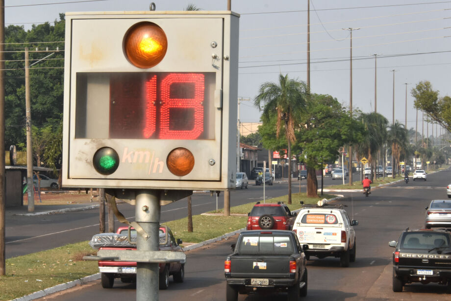 Sem contrato de radar, multas seguem sendo cadastradas em Campo Grande