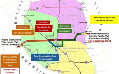 Conclusão da ponte em Porto Murtinho e trecho paraguaio da Rota Bioceânica deve ocorrer em 2026