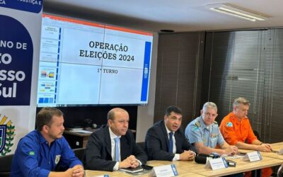 Operação Eleições mobiliza 2.700 policiais e reforça segurança em MS