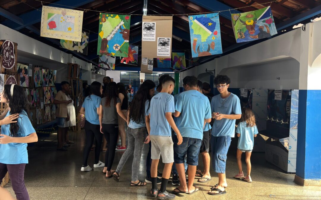 Mostra Cultural sobre o Pantanal reúne famílias na Escola Municipal Domingos Gonçalves Gomes