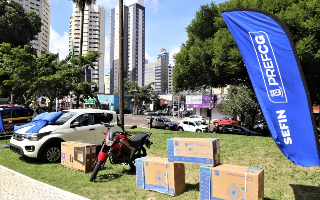 Prefeitura realiza entrega de prêmios referente ao 3º sorteio da Nota Premiada e do IPTU Dá Prêmios 2024