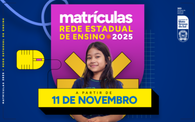 Período de pré-matrículas das escolas estaduais de MS começa nesta segunda-feira