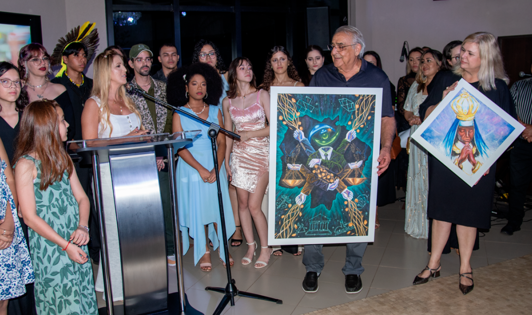 Espaço Cultural do TCE-MS inaugura mostra de arte de talentos superdotados