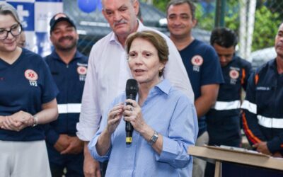 Campo Grande fortalece o SAMU com a entrega de seis novas ambulâncias