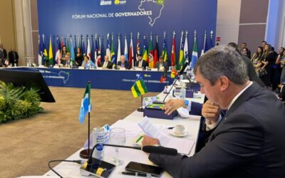 Em fórum de governadores, Riedel cobra apoio da União no custeio de presos do tráfico em MS