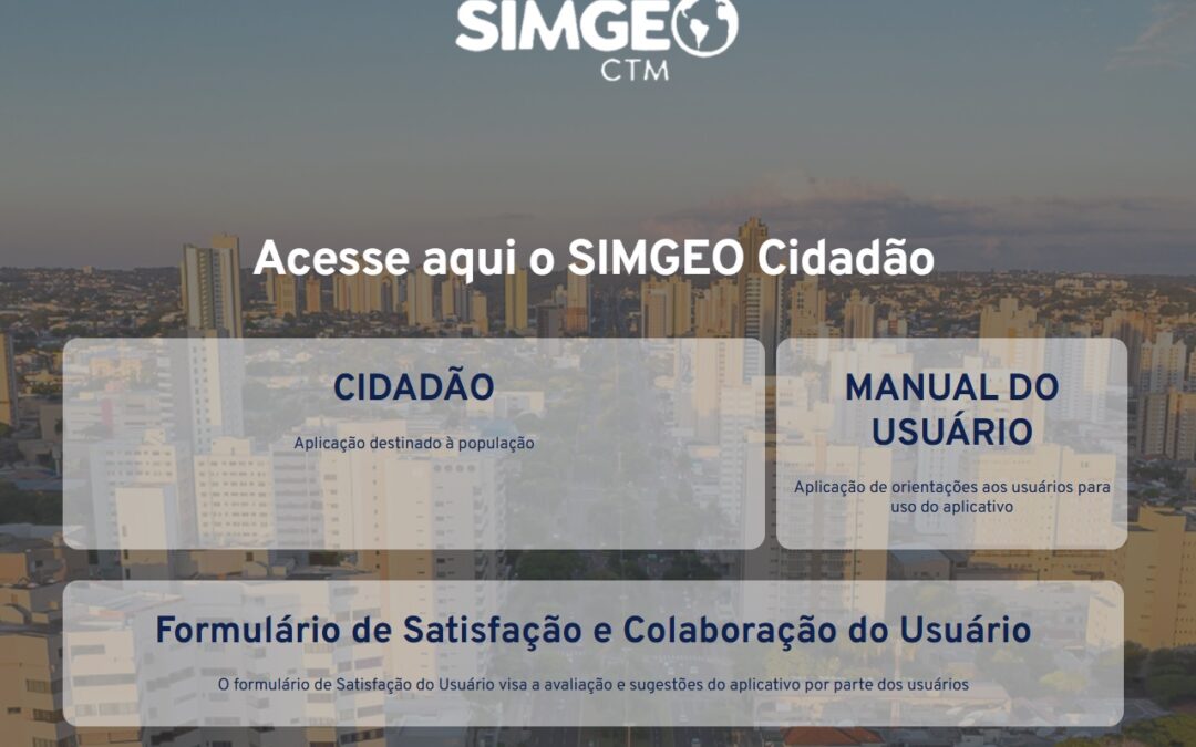 Prefeitura lança nova plataforma para o Sistema Municipal de Geoprocessamento