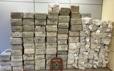 PF apreende 2 toneladas de maconha em caminhão na MS-295, em Eldorado