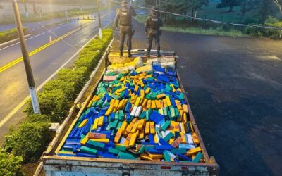 PM intercepta 15 toneladas de maconha avaliadas em R$ 32 milhões