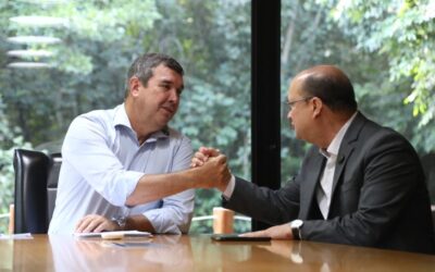 Barbosinha ‘passa bastão’ para Riedel e juntos já começam a planejar os desafios do Estado para 2025