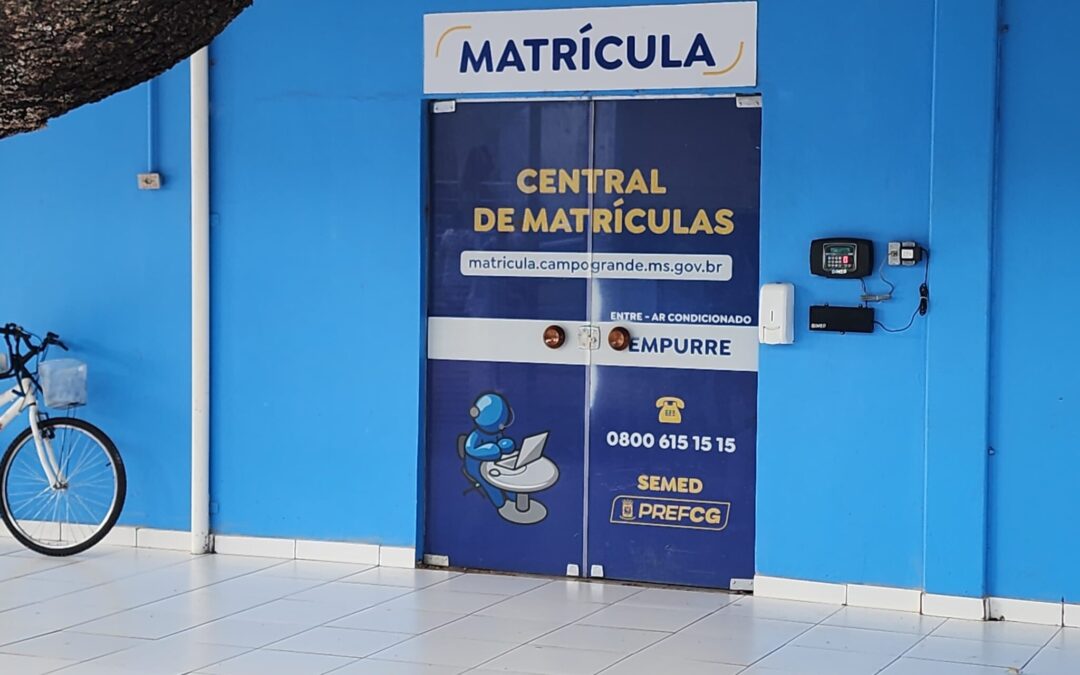 Prefeitura de Campo Grande abre nesta quarta-feira (8) matrículas para alunos novos da Reme