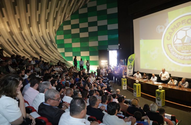 Com apoio do Governo de MS, Campeonato Sul-mato-grossense de Futebol é lançado com novo formato