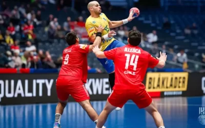 Brasil oscila, mas supera Chile na 2ª fase do Mundial de Handebol