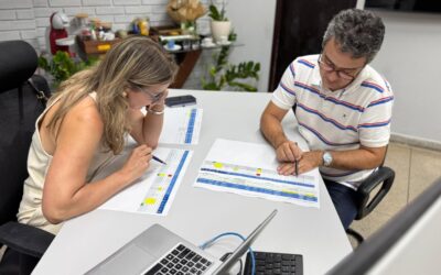 Vereador Landmark se reúne com a Secretaria de Planejamento e Parcerias Estratégicas