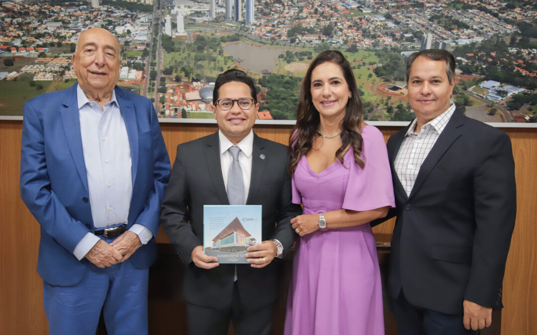 Diretores da Insted são recebidos na Câmara e destacam trabalho na educação e valorização do Centro