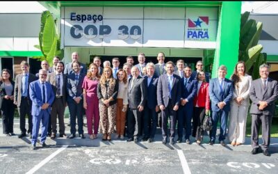 Deputado Lidio Lopes participa de reunião da UNALE em Belém sobre a COP30