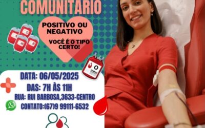 Prefeitura lança campanha “Doador Comunitário” em parceria com a Santa Casa de Campo Grande