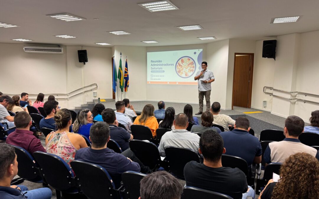 Capacitação reúne administradores setoriais do SEI e reforça compromisso com a padronização e eficiência na gestão pública