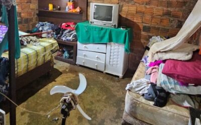 Homem mantinha mulher, duas crianças e um bebê em cárcere de risco