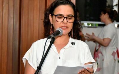 Gleice Jane solicita informações sobre a restauração da Igreja São Benedito na Comunidade