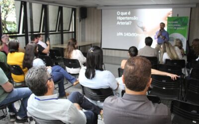 Palestra na ALEMS orienta servidores sobre prevenção da hipertensão arterial